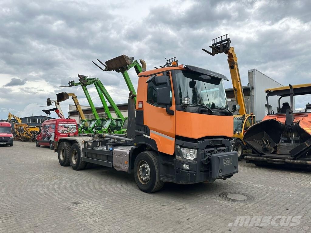 Renault C 460 Vrachtwagen met containersysteem