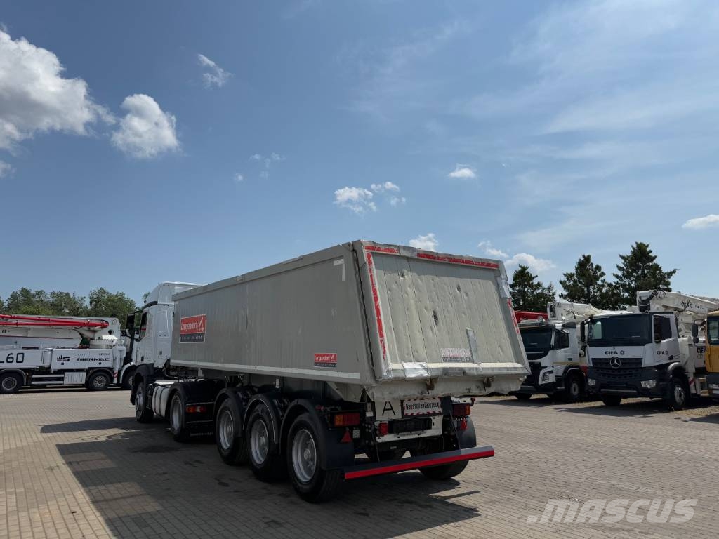 Mercedes-Benz Arocs 1843 + Langendorf SKA 24/31 - 30 m3 شاحنات قلابة