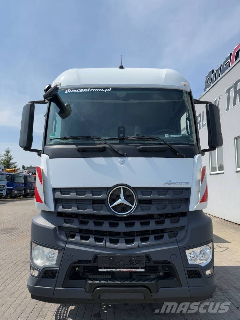 Mercedes-Benz Arocs 1843 + Langendorf SKA 24/31 - 30 m3 شاحنات قلابة