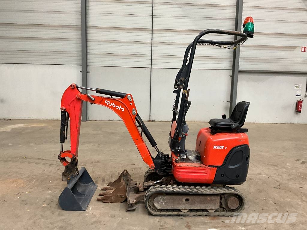 Kubota K 008-3 Minibagger < 7t
