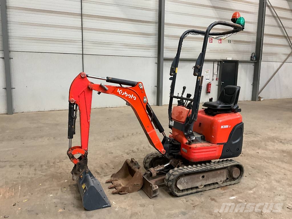 Kubota K 008-3 Minibagger < 7t