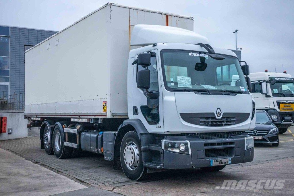Renault PREMIUM 380 DXI-6x2 Kofferaufbau