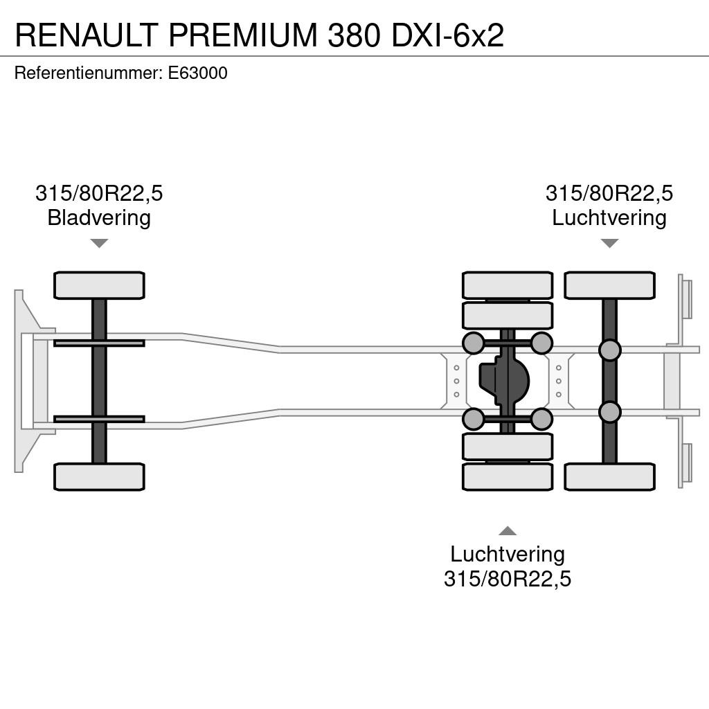 Renault PREMIUM 380 DXI-6x2 Kofferaufbau