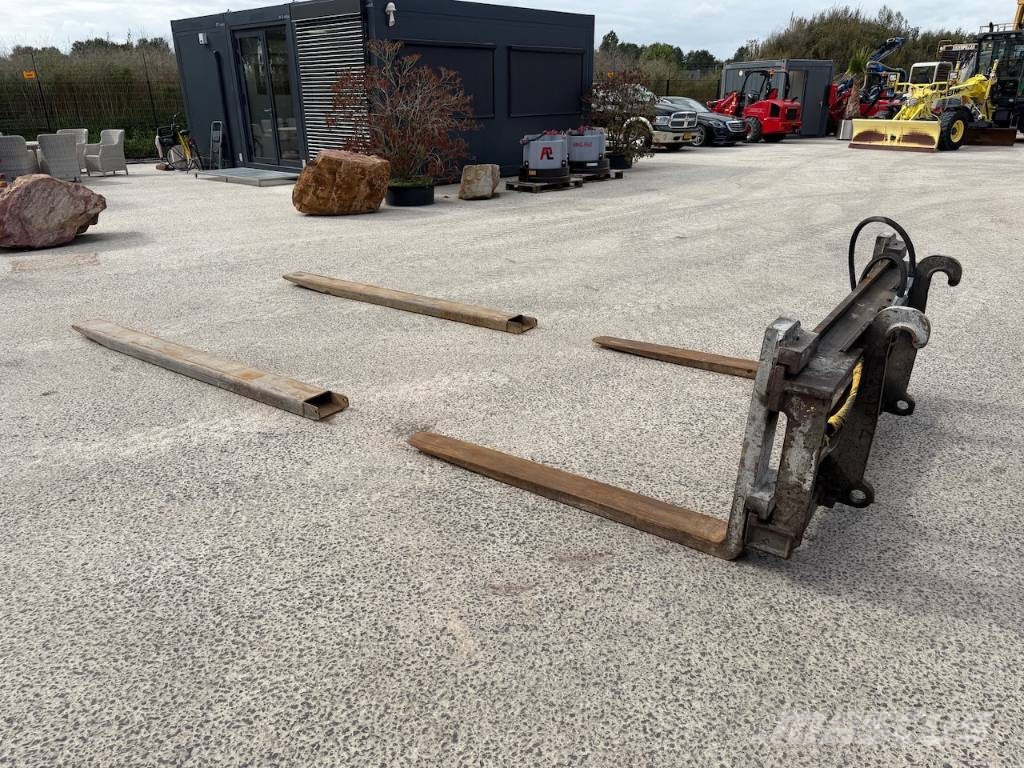 Hydraulische palletvorken 200cm x 152cm / 250cm Volvo/Lundberg connection Δικράνες