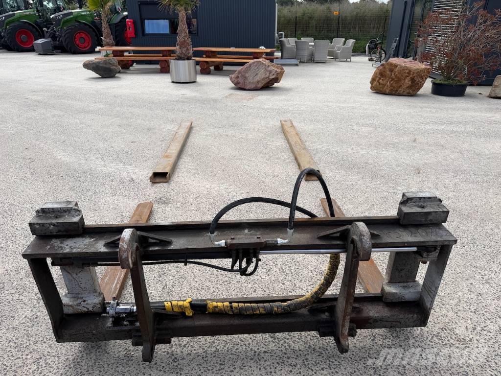 Hydraulische palletvorken 200cm x 152cm / 250cm Volvo/Lundberg connection Δικράνες