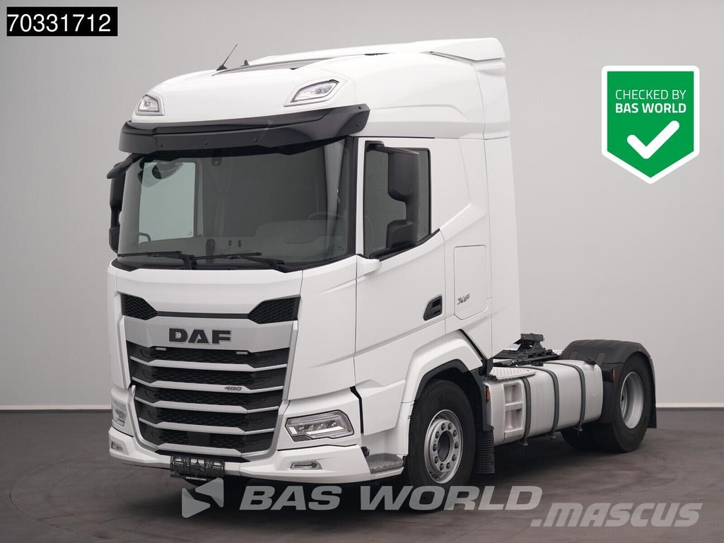 DAF XF 480 XF 4X2 2x Tanks Navi ACC 70% Tyres وحدات الجر