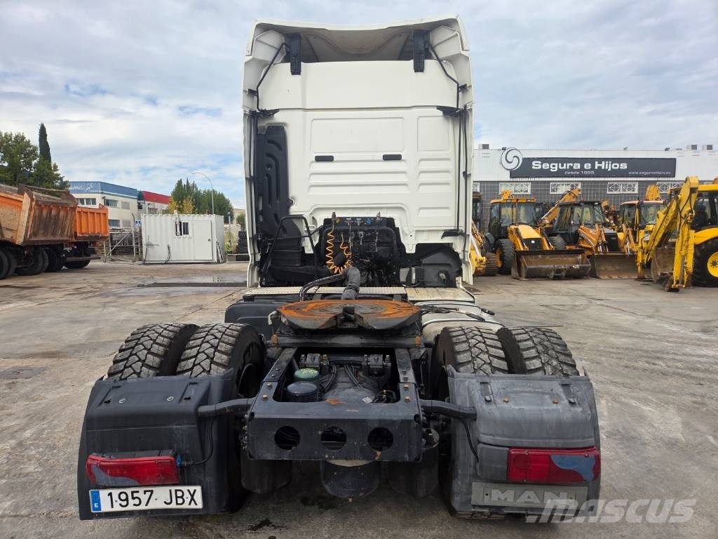 MAN TGX 18.480 Naudoti vilkikai