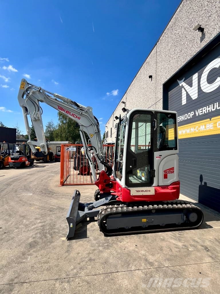 Takeuchi TB 335 R Mini ekskavatörler, 7 tona dek