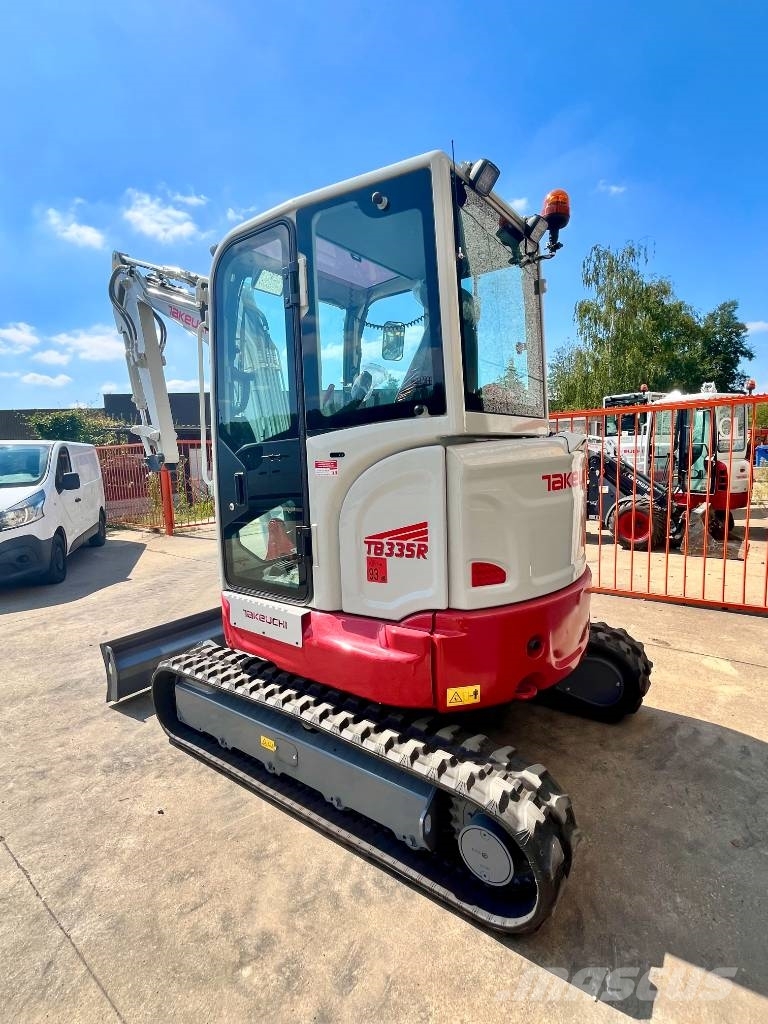 Takeuchi TB 335 R Mini ekskavatörler, 7 tona dek