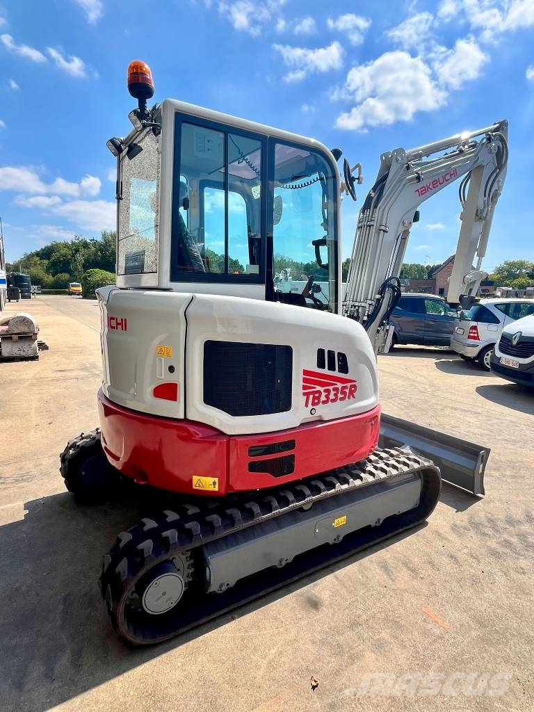 Takeuchi TB 335 R Mini ekskavatörler, 7 tona dek