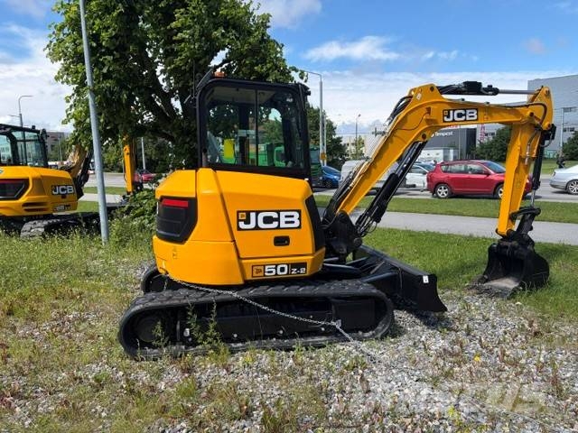 JCB 50 Z-2 Mini ekskavatörler, 7 tona dek