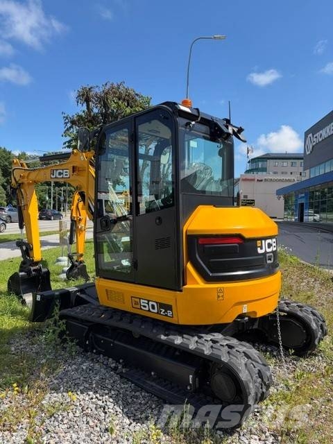 JCB 50 Z-2 Mini ekskavatörler, 7 tona dek