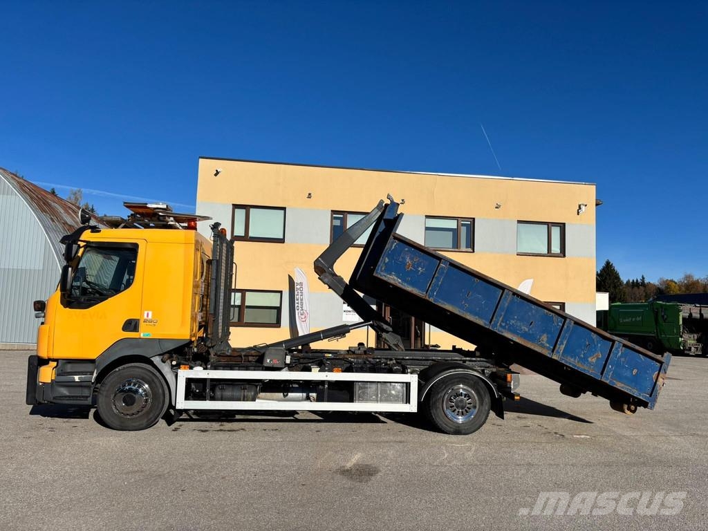 Volvo FL-280 4x2 EURO5 + HOOKLIFT 1470mm + BOX Konksliftveokid