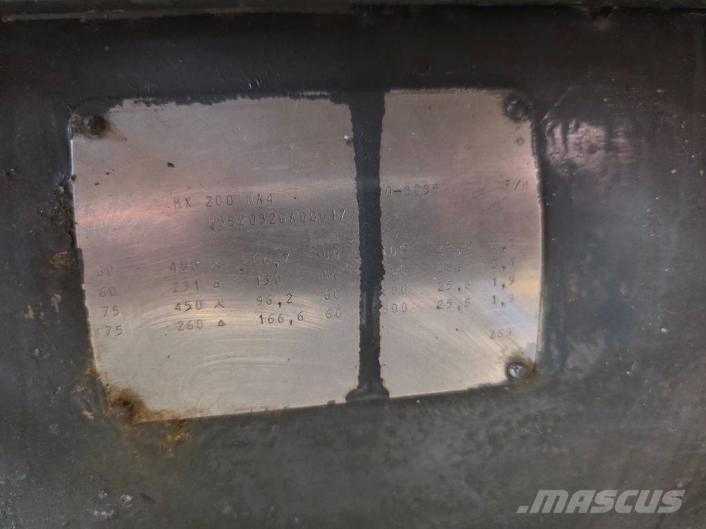  Marelli Motori MX 200 MA4 Muud generaatorid