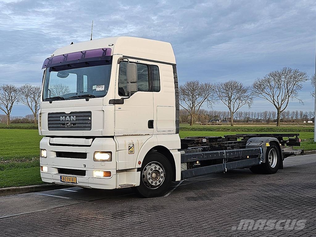 MAN 18.400 TGA XLX LIFT 508DKM NL-T شاحنات قابلة للفك