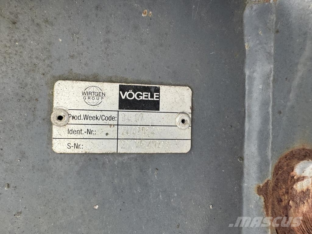 Vögele 2 x 0,25 M TV-2 建筑机械-其他