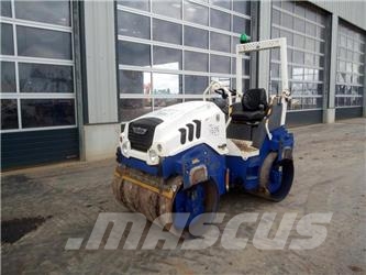 Hamm HD 12 VV dupla vibrációs úthenger Котки тротуарні