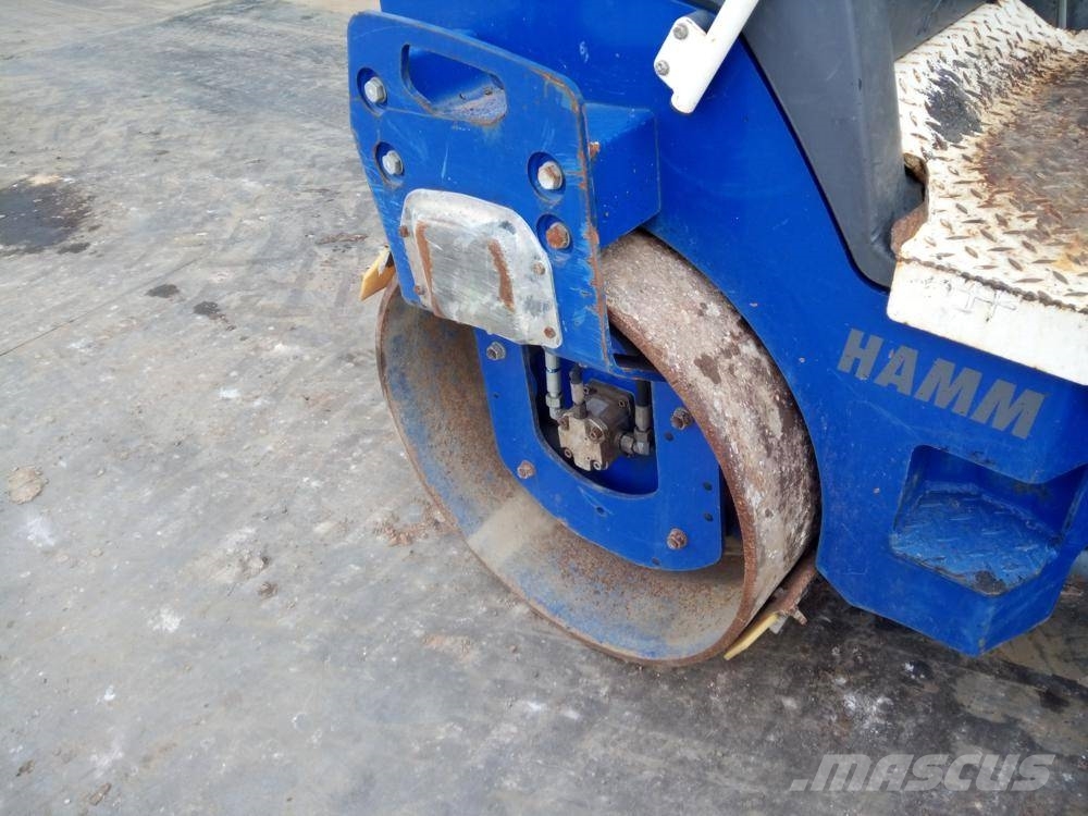 Hamm HD 12 VV dupla vibrációs úthenger Котки тротуарні