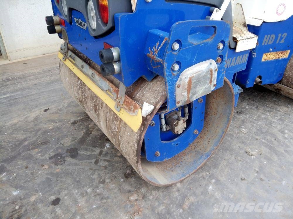 Hamm HD 12 VV dupla vibrációs úthenger Котки тротуарні