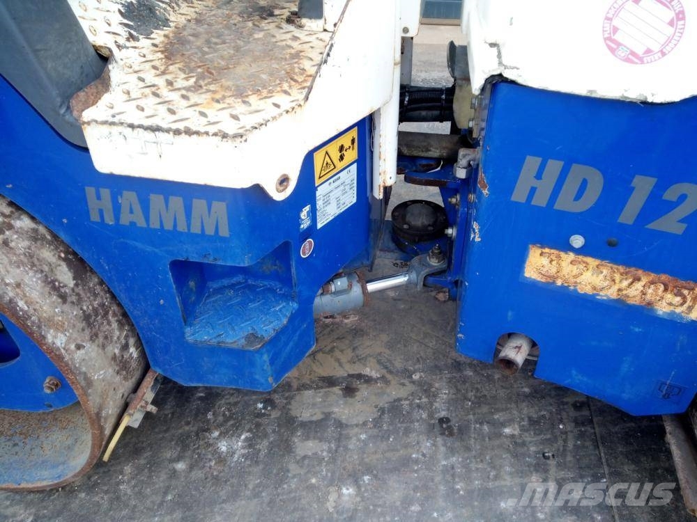 Hamm HD 12 VV dupla vibrációs úthenger Котки тротуарні