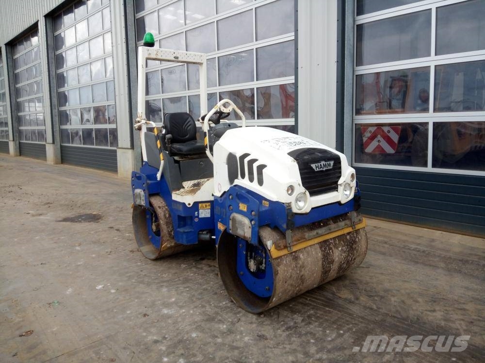 Hamm HD 12 VV dupla vibrációs úthenger Котки тротуарні