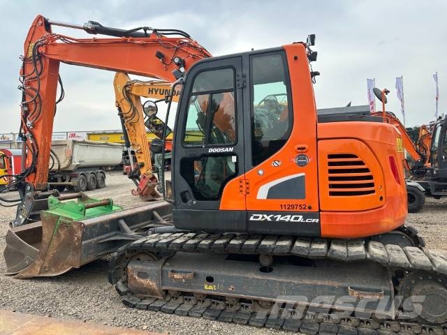 Doosan DX 140 LCR-5 Kettenbagger / AC / Oilquick OQ70/55 Crawler excavators