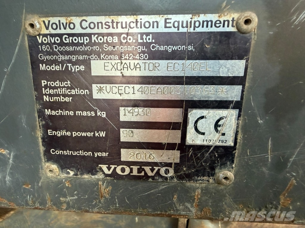 Volvo EC 140 EL Raupenbagger