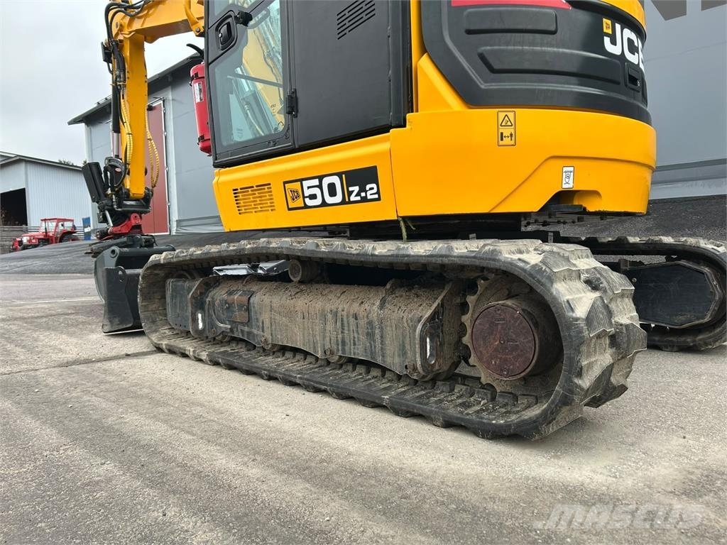 JCB 50Z-2 -PYÖRITTÄJÄLLÄ- Minigravere <7t