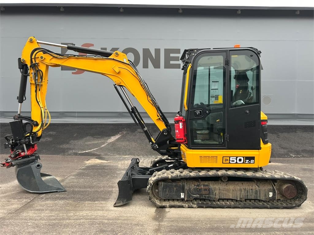 JCB 50Z-2 -PYÖRITTÄJÄLLÄ- Minigravere <7t