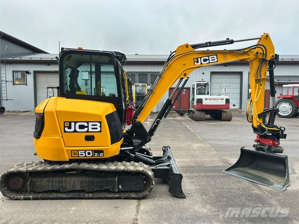 JCB 50Z-2 -PYÖRITTÄJÄLLÄ- Minigravere <7t