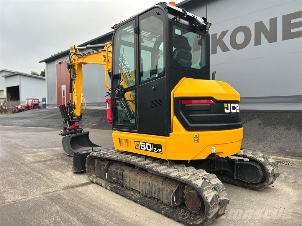 JCB 50Z-2 -PYÖRITTÄJÄLLÄ- Minigravere <7t