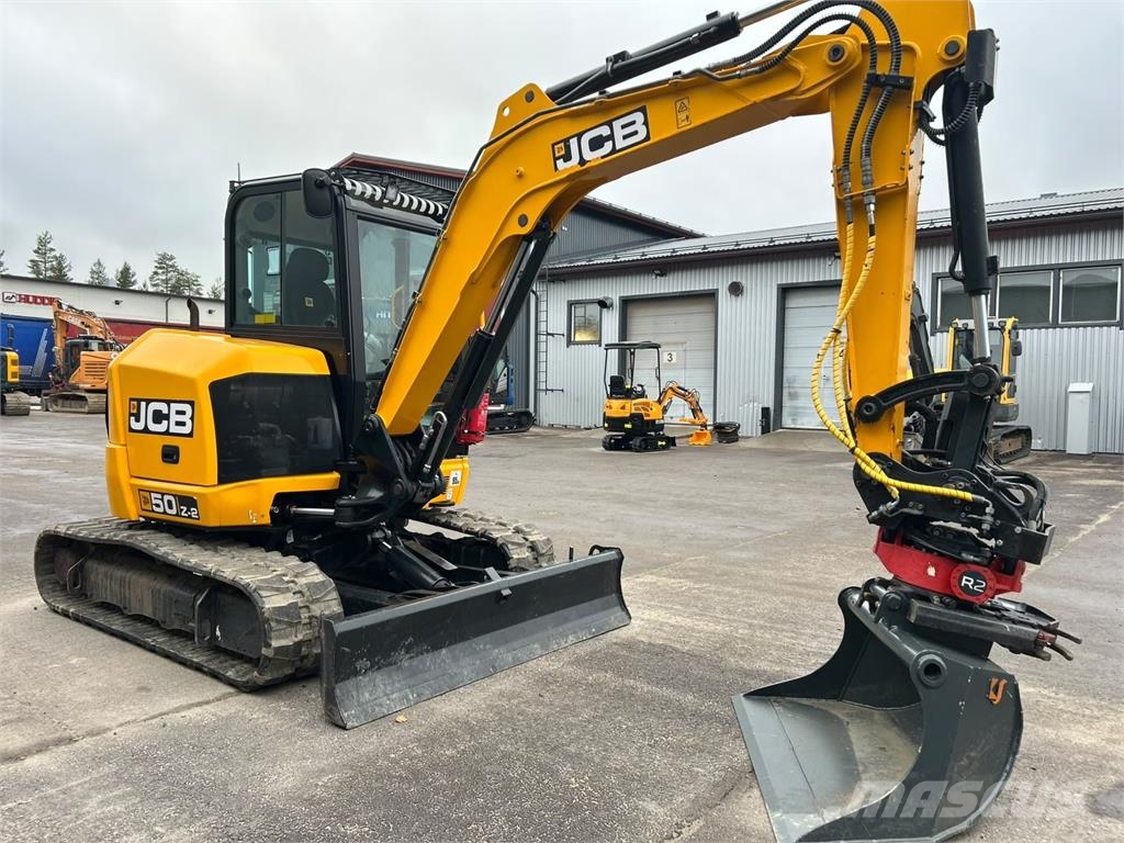JCB 50Z-2 -PYÖRITTÄJÄLLÄ- Minigravere <7t