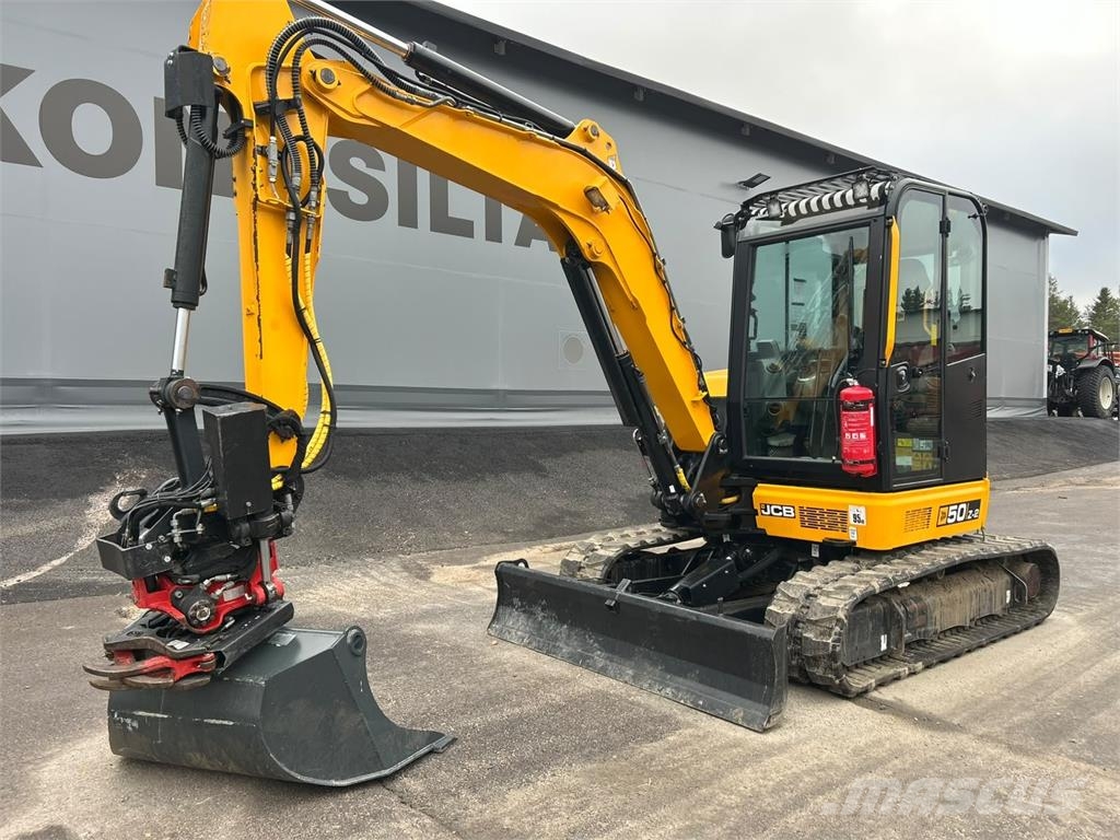 JCB 50Z-2 -PYÖRITTÄJÄLLÄ- Minigravere <7t