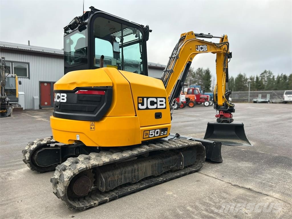JCB 50Z-2 -PYÖRITTÄJÄLLÄ- Minigravere <7t