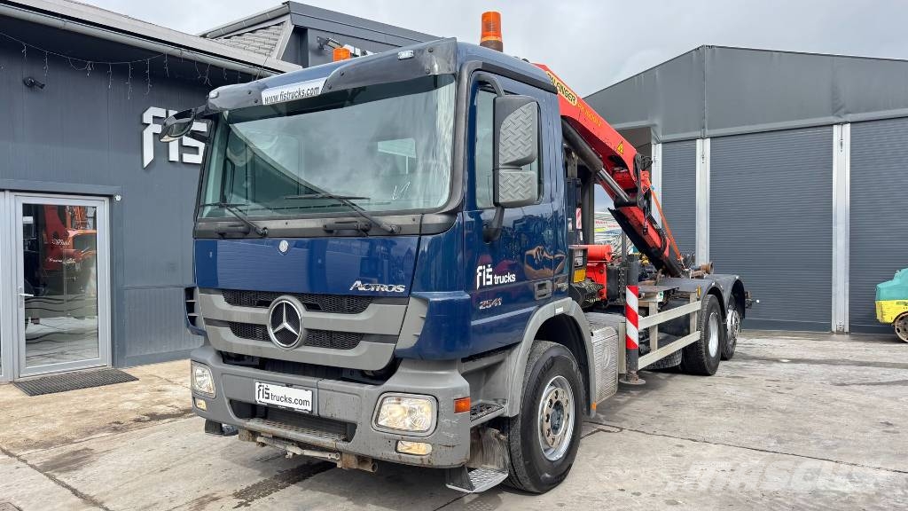 Mercedes-Benz ACTROS 2541 6x2 HOOKLIFT TRUCK - PK16001 K 8M Kipper