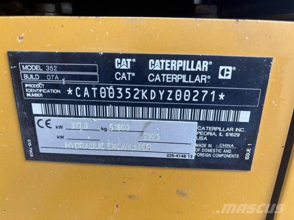 CAT 352-07A Raupenbagger