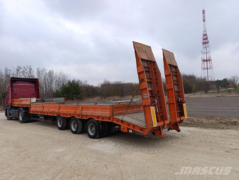 Berger Low Loader Semi-Trailer Low loader yari çekiciler