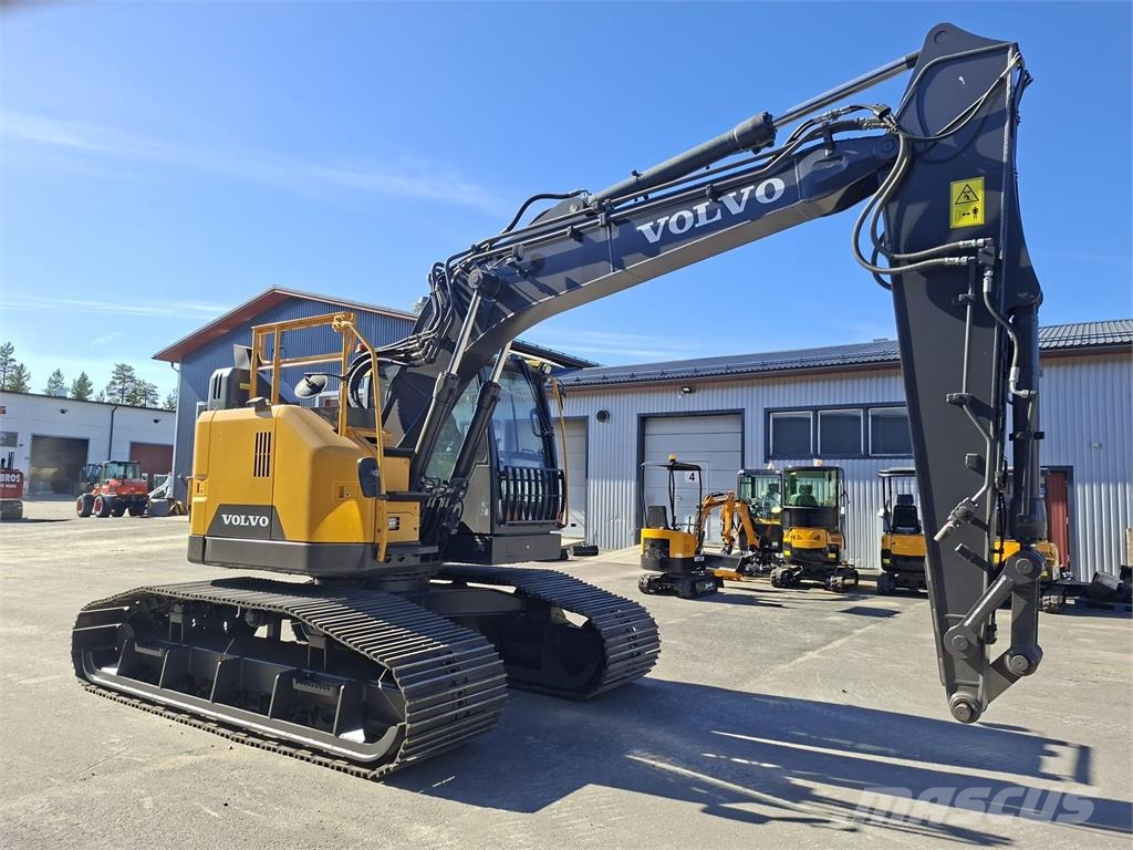 Volvo ECR145EL -JATKETTU METSÄALUSTA- Raupenbagger