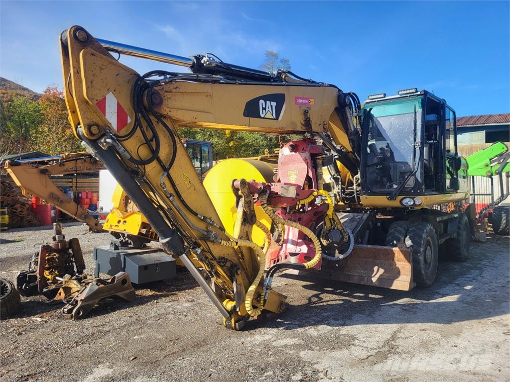 CAT M 318 D 4X4 + HARVESTEROM WOODY H60 Κατασκευές - Άλλα
