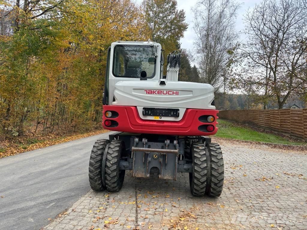 Takeuchi TB 295 W Lastik tekerli ekskavatörler