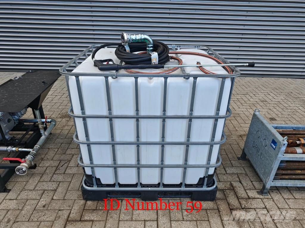 Geodrill HDD 4.8T Drill Flush and Spool instalatio Vertikaalsed puurmasinad