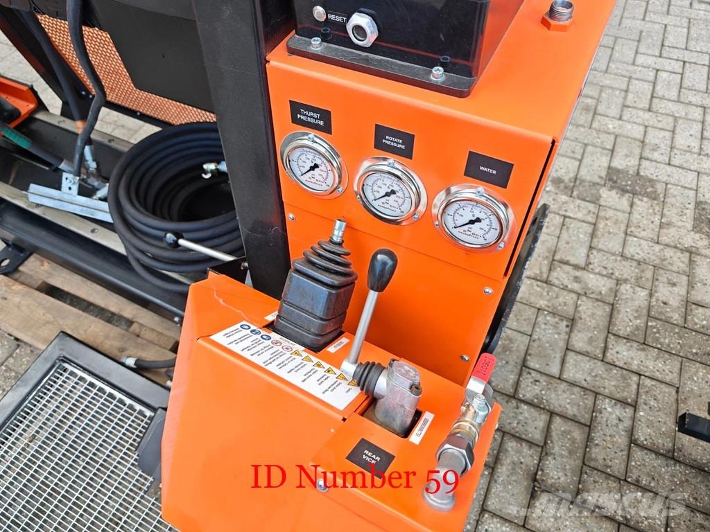 Geodrill HDD 4.8T Drill Flush and Spool instalatio Vertikaalsed puurmasinad