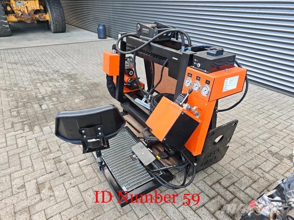  Geodrill HDD 4.8T Drill Flush and Spool instalatio Surface drill rigs