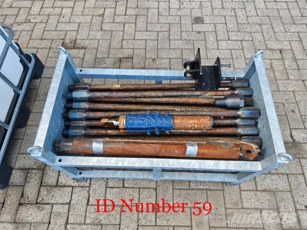 Geodrill HDD 4.8T Drill Flush and Spool instalatio Vertikaalsed puurmasinad