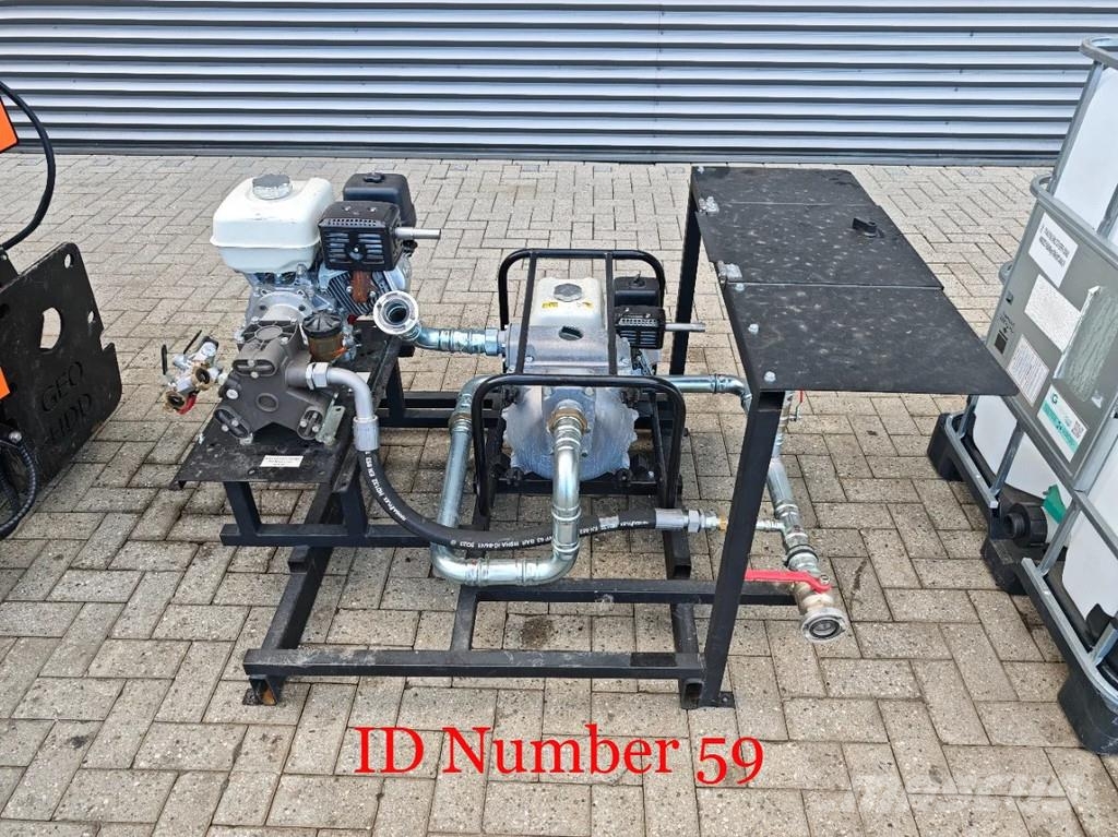  Geodrill HDD 4.8T Drill Flush and Spool instalatio Surface drill rigs