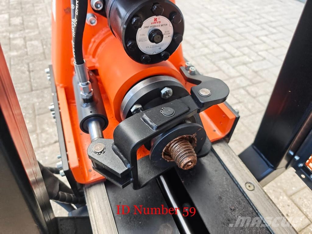 Geodrill HDD 4.8T Drill Flush and Spool instalatio Vertikaalsed puurmasinad