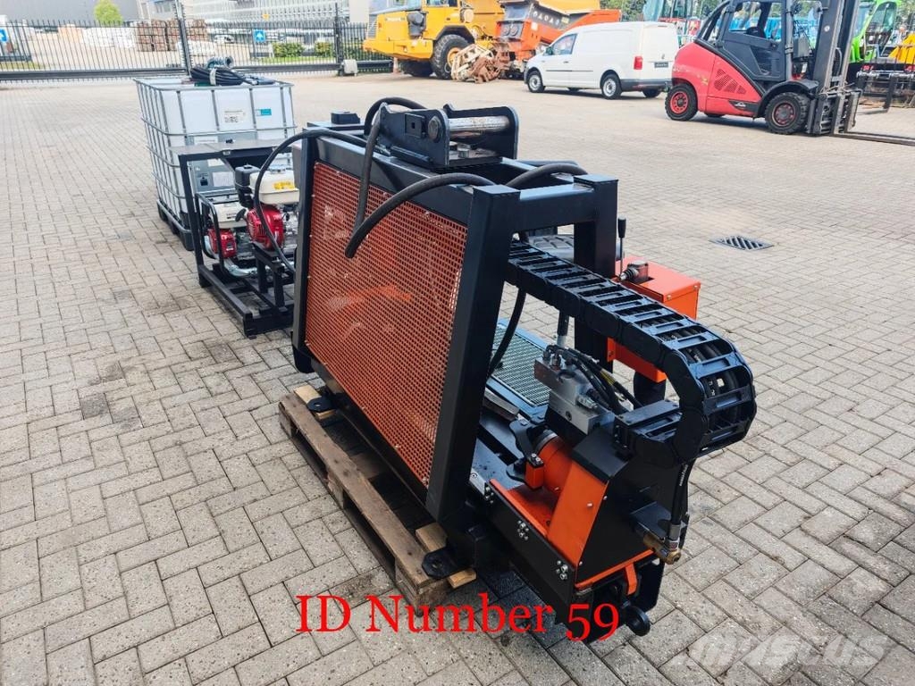 Geodrill HDD 4.8T Drill Flush and Spool instalatio Vertikaalsed puurmasinad