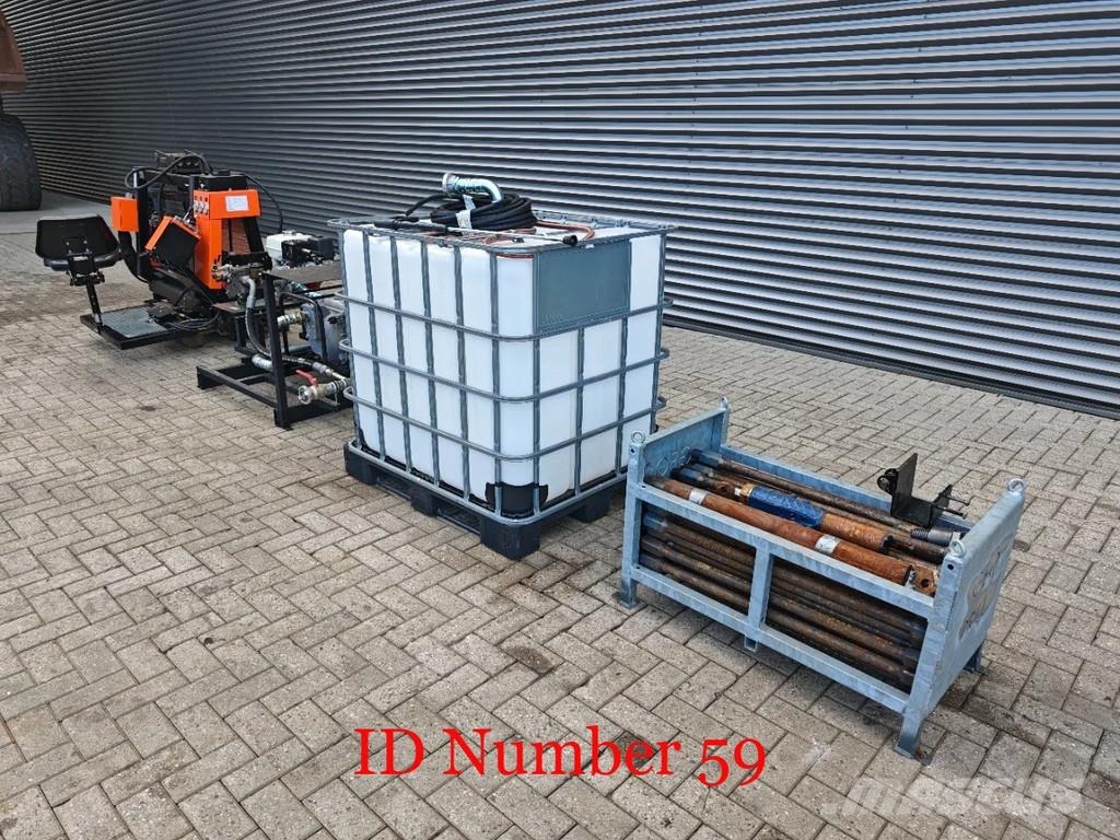  Geodrill HDD 4.8T Drill Flush and Spool instalatio Surface drill rigs