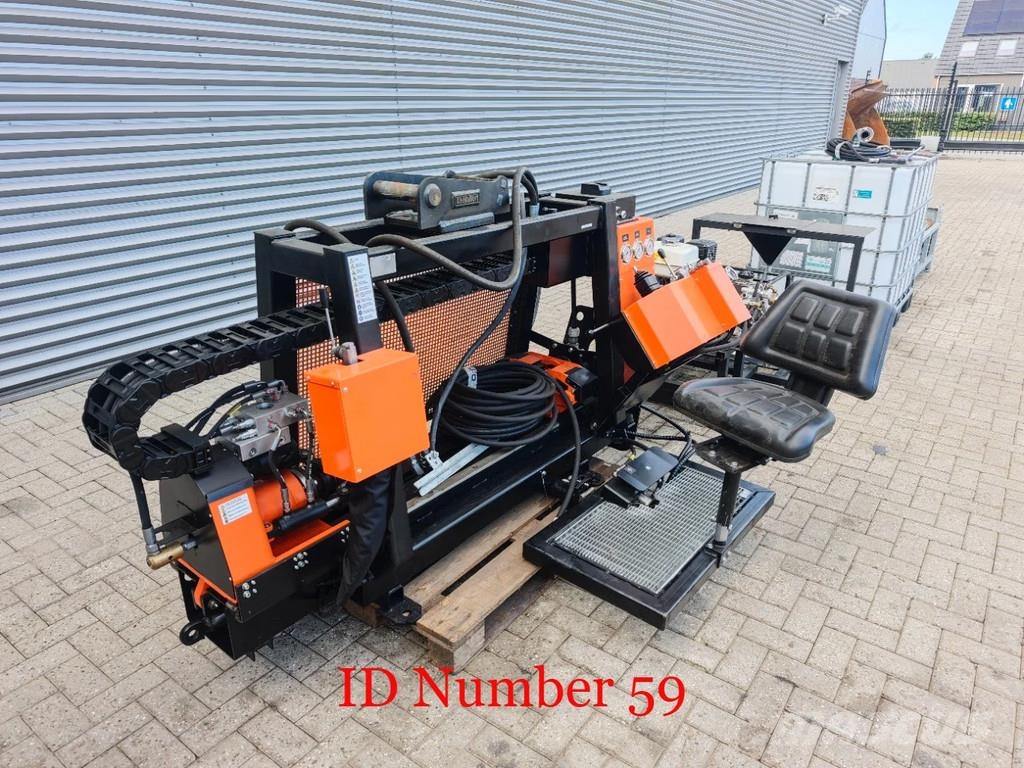 Geodrill HDD 4.8T Drill Flush and Spool instalatio Vertikaalsed puurmasinad