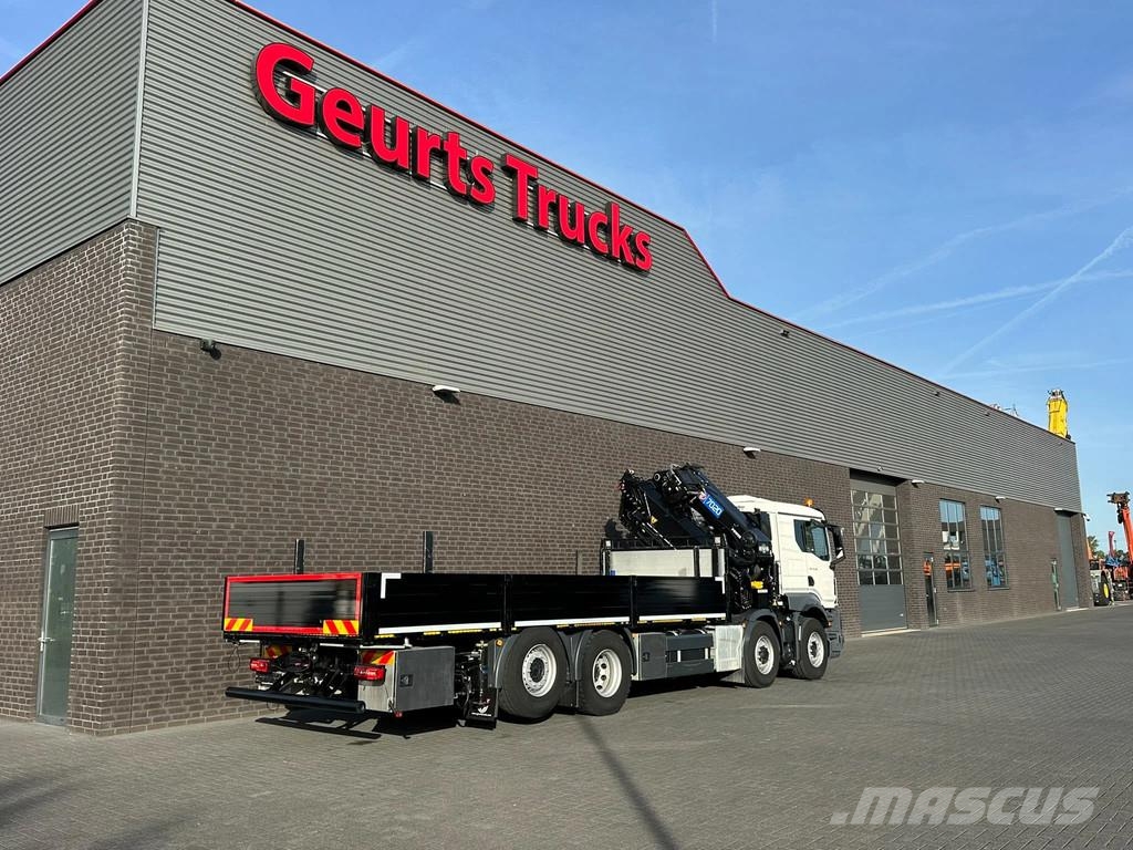 MAN TGS 35.510 8X4H BL BAKWAGEN +HMF 7020 K7 KRAAN/KRA All terrain cranes